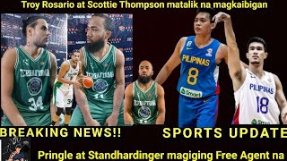 Former Ginebra Stanley Pringle free agent na at Christian Standhardinger aalis na sa PBA [upl. by Vitale198]