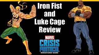 Iron Fist and Luke Cage Review for Marvel Crisis Protocol [upl. by Salvadore]