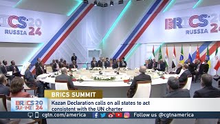 Day two of the BRICS summit gets underway [upl. by Greenleaf331]