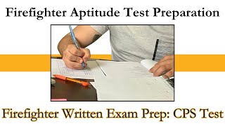 Firefighter Written Exam Prep CPS Time Strategy [upl. by Nissa]