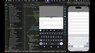 ASMR Programming  React Native Keyboard Aware Bottom Sheet  No Talking [upl. by Yokoyama]