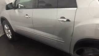 2012 GMC Acadia Dent Removal  rear door edge damage [upl. by Glad]