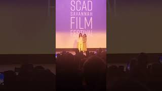 Kathryn Hahn and Jac Schaeffer at the AgathaAllAlong screening at SCAD Film Festival Shorts [upl. by Aseel398]