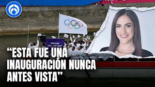 Así se vivió la inauguración de la gran fiesta deportiva en París 2024 [upl. by Sung]