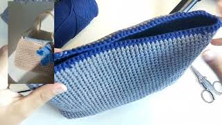 How to create adjustable strap bag crochet bag youtube handmade craft foryou [upl. by Myranda661]