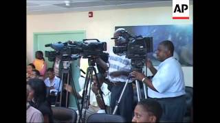 WRAP Bahamians prepare for Tropical Storm Hanna ADDS official [upl. by Hibbs]