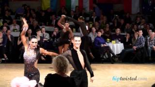 Troels Bager  Ina Jeliazkova 11th Antwerp Stars Cup IDSF int open latin final  samba [upl. by Odnamla730]