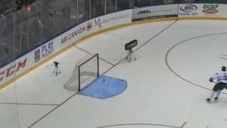 Magnus Nygren hardest shot record  2014 AHL All Star Classic Skills Competition [upl. by Sidnak156]