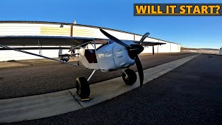 Kitfox first flight after sitting in a hangar for 25 Years [upl. by Darom364]