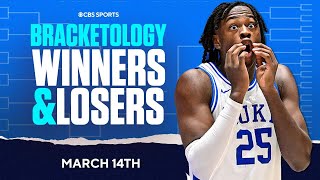 NCAA Tournament Bracketology WINNERS AND LOSERS from Thursday slate DUKE UPSET  CBS Sports [upl. by Alilad]