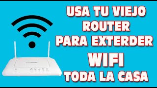 Cómo Agregar DOS ROUTERS para tener MÁS WiFi  Paso a Paso [upl. by Nabila]