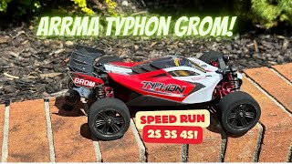 Speed Runs  Arrma Typhon Grom [upl. by Clymer]