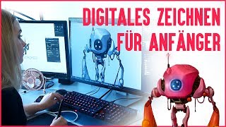 5 Tipps Digitales Zeichnen für Anfänger  Speedpainting Concept Art  DEUTSCH [upl. by Hazlip953]