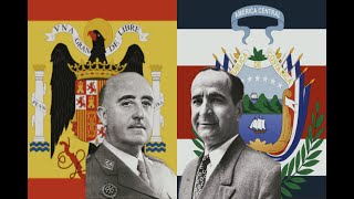 José Figueres Ferrer visita al Generalísimo Francisco Franco Bahamonde 1970 [upl. by Dasteel64]