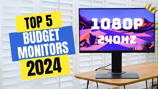 Best Budget Monitors 2024  Which Budget Monitor Should You Buy in 2024 [upl. by Fedak392]