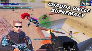 CHADDA UNCLE SUPREMACY🔥 BGMI CLUTCHES [upl. by Anallise636]