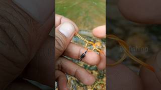 how to tie a PALOMAR KNOT  Easy and Strong fishing mancing knot knottying knotting squareknot [upl. by Aelanna]