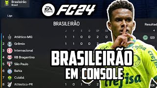 TUTORIAL COMO FAZER O BRASILEIRÃO NO FIFA DE CONSOLE Xbox ONE Ps4 Ps5 Xbox Series FC24 [upl. by Aratihc39]