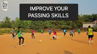 PASSING amp RECEIVING DRILLS  Improve Your First Touch amp Passing Skills  MALAYALAM [upl. by Ennovi]