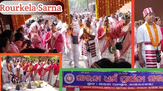 Rourkela Sarna Program24 December 2023  Dharam guru sriman Bandhan baba [upl. by Ardnuasal]