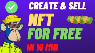 How to Create and Sell NFT in Hindi  Create NFT for Free  How Create Account on Metamask [upl. by Aicilegna]