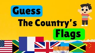 Can You Guess the Country Flags  Ultimate Flag Quiz Challenge 🌍🏳️‍🌈 [upl. by Eciral783]