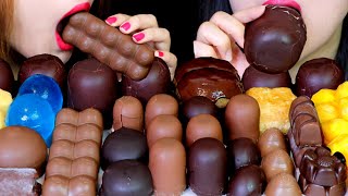 ASMR BUBBLY CHOCOLATE CHOCOLATE COVERED MARSHMALLOWS CHEESE MOCHI ICE CREAM JELLY BALLS CAKE 먹방 [upl. by Crescantia436]