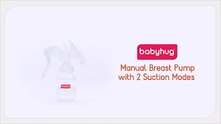 Manual Breast Pump With 2 Suction Modes [upl. by Rudolph952]