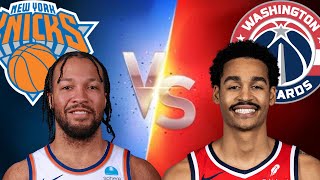 New York Knicks vs Washington Wizards  NBA Preseason 2024 LIVE [upl. by Meerek]