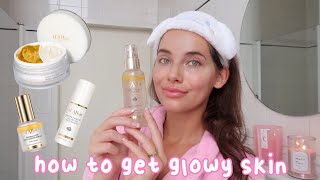 How to get glowy skin even in winter  d’Alba skincare routine [upl. by Shih]