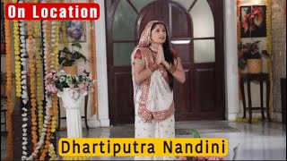 Dhartiputra Nandini On Location  Sumitra ne nahi batai imarti ko sachhai [upl. by Abba120]