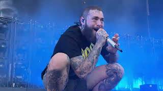 Post Malone  Wow amp I Like You A Happier Song  LIVE 4K [upl. by Lau]