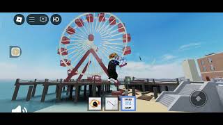 destruindo uma roda gigante no Roblox [upl. by Dirgni]