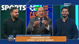 CONVERSANDO CON UFREDO BORBOR PERIODISTA DEPORTIVO ALOOOO CADENAL NACIONAL 😂 [upl. by Annirok]