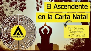 El Ascendente en la carta Natal [upl. by Philipines]