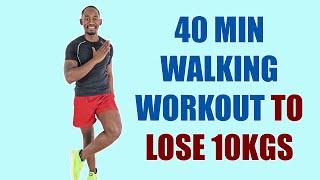 40 Minute Walking Workout to Lose 10KGS without Starvating Yourself🔥6000 Steps🔥 [upl. by Aerahs]