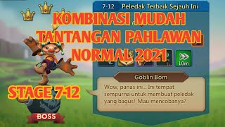 TANTANGAN NORMAL 712 LORDS MOBILE 2021 [upl. by Bohman]