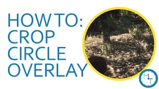 How To Circle Crop Overlay  Adobe Premiere [upl. by Kathe]