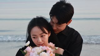 💍vlog 1년치 뽀뽀 다한 야외웨딩 촬영 💛 결과물도 매우 만족스러웠다고 한다 [upl. by Fergus]