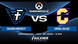 Overwatch 2 Faulkner vs Carroll 10302024 [upl. by Eisac]