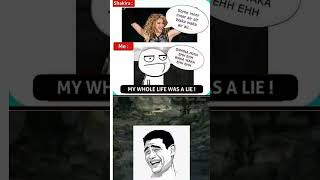 My whole life was a lie🥲memes funny music [upl. by Hsan538]