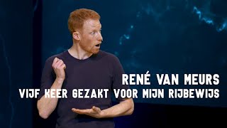 René van Meurs  Vijf keer gezakt voor mijn rijbewijs [upl. by Dacy126]