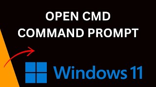 How to Open CMD Command Prompt in Windows 1011 [upl. by Nylia]