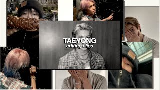 taeyong editing clips  scenepack 2 [upl. by Aneleve]