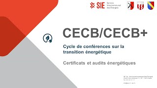 Certificat énergétique CECB [upl. by Vescuso]