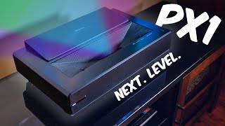 Hisense PX1 4K Ultra Short Throw Laser Projector Review Next Level Entertainment  Raymond Strazdas [upl. by Noguchi360]