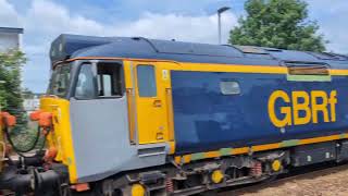 GBRf 50s The Mazey Day Cornishman amp 47s Cornish Riviera Statesman at Dockyard Station 29624 [upl. by Edd]