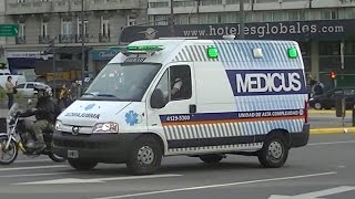 10 min Ambulancias en emergencia Buenos Aires [upl. by Rayham]