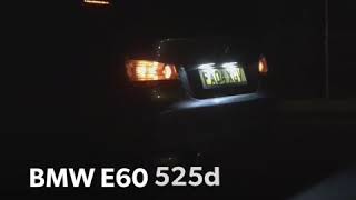 BMW E60 exhaust sound DPF delete Decat diesel 525d [upl. by Chor]