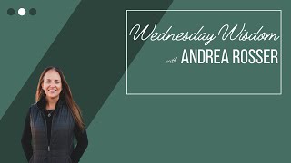 Wednesday Wisdom with Andrea Rosser Michele McCay Sumer Symonds amp Tammy Melchisedeck [upl. by Press]